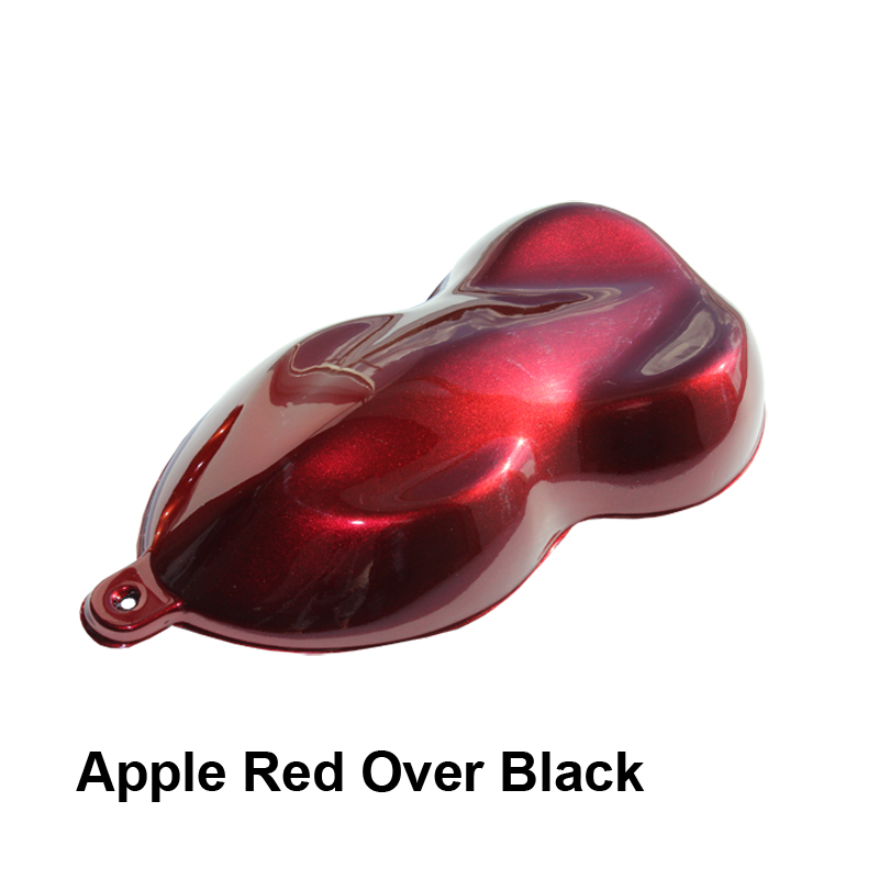 Apple Red Over Black