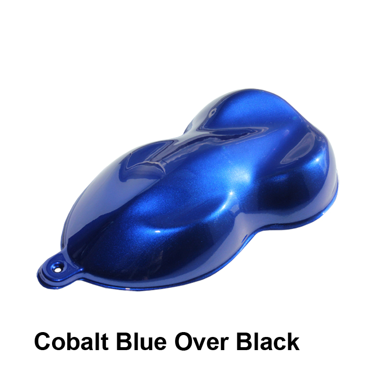 Cobalt Blue Over Black